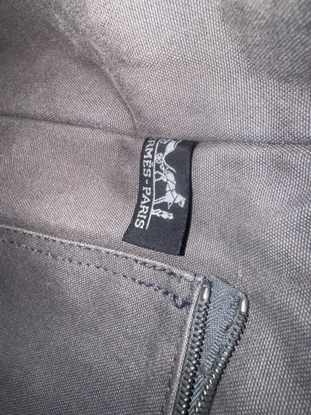 Hermes authentic canvas tote EUC - Picture 4 of 10